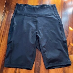 TEK GEAR Fitted Black Athletic Shorts Size Small